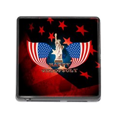 Happy 4th Of July Memory Card Reader (square 5 Slot) by FantasyWorld7