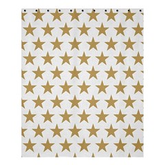 Gold Star Shower Curtain 60  X 72  (medium)  by WensdaiAmbrose