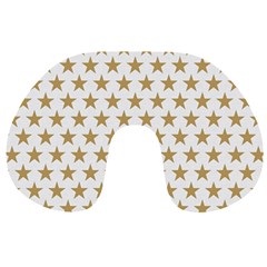 Gold Star Travel Neck Pillow by WensdaiAmbrose