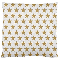 Gold Star Standard Flano Cushion Case (two Sides) by WensdaiAmbrose