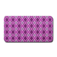 Argyle Large Pink Pattern Medium Bar Mats by BrightVibesDesign