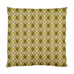 Argyle Large Yellow Pattern Standard Cushion Case (One Side) Front