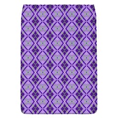 Argyle Large Purple Pattern Removable Flap Cover (s) by BrightVibesDesign