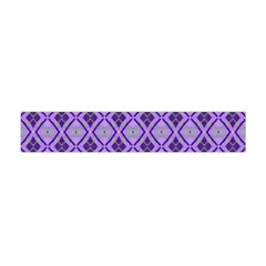 Argyle Large Purple Pattern Flano Scarf (mini) by BrightVibesDesign