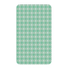 Argyle Light Green Pattern Memory Card Reader (rectangular)