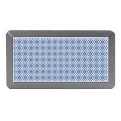 Argyle Light Blue Pattern Memory Card Reader (Mini)