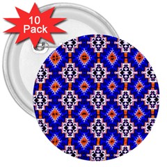 NR-7 COLORFUL 3  Buttons (10 pack) 