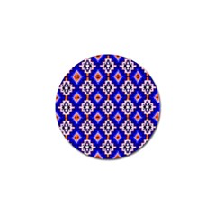 Nr-7 Colorful Golf Ball Marker by ArtworkByPatrick