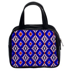 Nr-7 Colorful Classic Handbag (two Sides) by ArtworkByPatrick