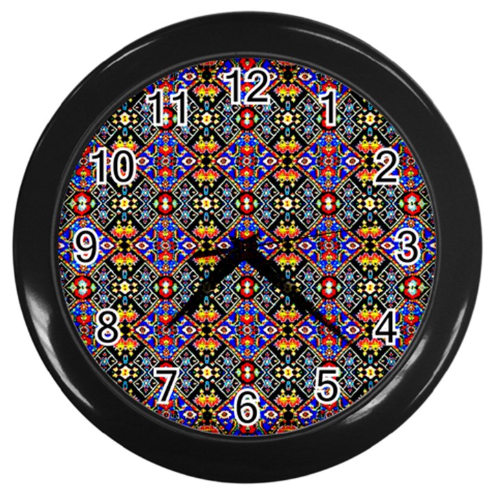 Rp 1 Wall Clock (Black)