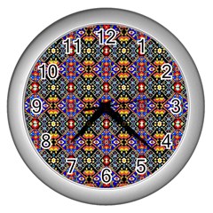 Rp 1 Wall Clock (Silver)