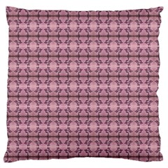 Cute Flowers Vine Pattern Pastel Coral Standard Flano Cushion Case (one Side) by BrightVibesDesign