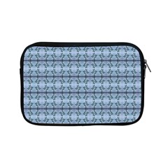 Cute Flowers Pattern Pastel Blue Apple Ipad Mini Zipper Cases by BrightVibesDesign