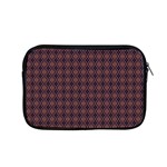 Argyle Dark Purple Yellow Pattern Apple MacBook Pro 15  Zipper Case Front