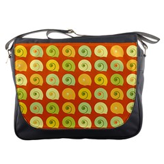 Snails Shell Messenger Bag by WensdaiAmbrose