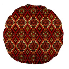 Rp 6 Large 18  Premium Flano Round Cushions by ArtworkByPatrick