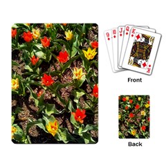 Tulips In April Playing Cards Single Design (rectangle) by Riverwoman