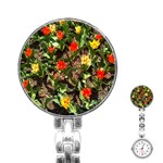 Tulips in April Stainless Steel Nurses Watch Front