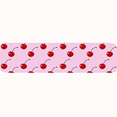 Kawaii Cherries Red Pattern Large Bar Mats by snowwhitegirl