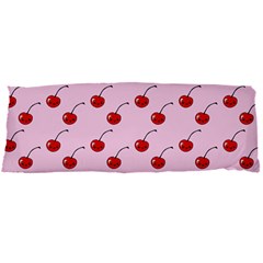 Kawaii Cherries Red Pattern Body Pillow Case Dakimakura (two Sides) by snowwhitegirl