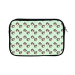 Kawaii Dougnut Green Pattern Apple iPad Mini Zipper Cases Front