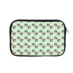 Kawaii Dougnut Green Pattern Apple Macbook Pro 13  Zipper Case by snowwhitegirl