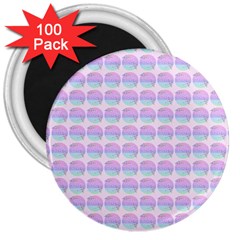 Umbrella Mandala Pattern 3  Magnets (100 pack)