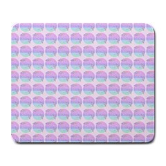 Umbrella Mandala Pattern Large Mousepads by snowwhitegirl