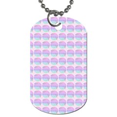 Umbrella Mandala Pattern Dog Tag (One Side)