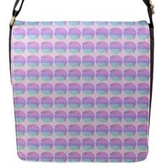 Umbrella Mandala Pattern Flap Closure Messenger Bag (s)