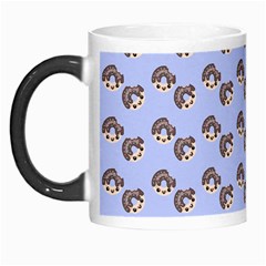 Kawaii Dougnut Blue Pattern Morph Mugs by snowwhitegirl