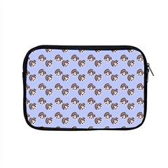 Kawaii Dougnut Blue Pattern Apple Macbook Pro 15  Zipper Case by snowwhitegirl