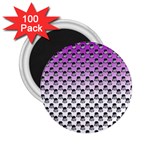 Forest Girl Gradient Purple 2.25  Magnets (100 pack)  Front