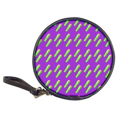 Ice Freeze Purple Pattern Classic 20-cd Wallets by snowwhitegirl