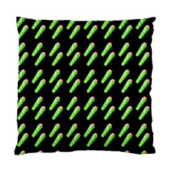 Ice Freeze Black Pattern Standard Cushion Case (one Side)