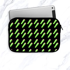 Ice Freeze Black Pattern Apple Ipad Mini Zipper Cases by snowwhitegirl