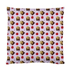 Doll And Cherries Pattern Standard Cushion Case (one Side)