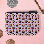 Doll And Cherries Pattern Mini Coin Purse Back