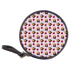 Doll And Cherries Pattern Classic 20-cd Wallets by snowwhitegirl