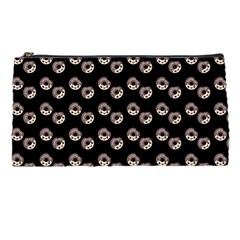 Kawaii Dougnut Black Pattern Pencil Cases