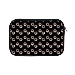 Kawaii Dougnut Black Pattern Apple Ipad Mini Zipper Cases by snowwhitegirl