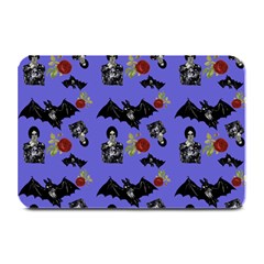 Goth Bat Floral Plate Mats by snowwhitegirl