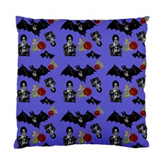 Goth Bat Floral Standard Cushion Case (two Sides) by snowwhitegirl