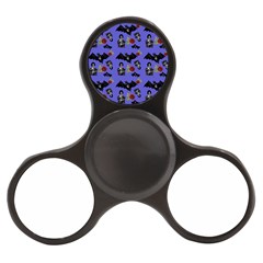 Goth Bat Floral Finger Spinner by snowwhitegirl