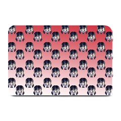 Forest Girl Gradient Red Plate Mats by snowwhitegirl