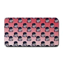 Forest Girl Gradient Red Medium Bar Mats by snowwhitegirl