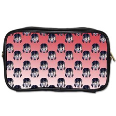 Forest Girl Gradient Red Toiletries Bag (two Sides) by snowwhitegirl