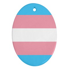 Transgender Pride Flag Ornament (oval) by lgbtnation