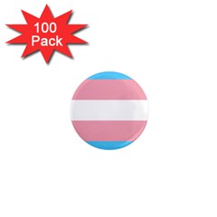 Transgender Pride Flag 1  Mini Magnets (100 Pack)  by lgbtnation