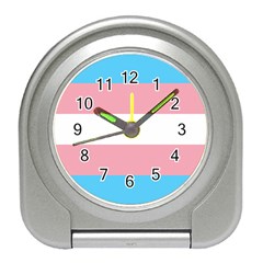 Transgender Pride Flag Travel Alarm Clock by lgbtnation